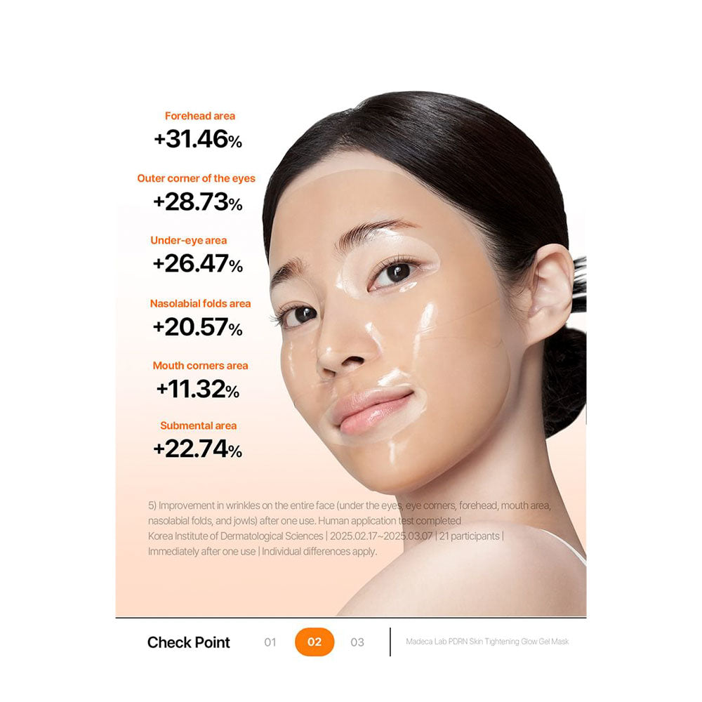 CENTELLIAN24 Madeca Lab PDRN Skin Tightening Glow Gel Mask - Peaches&Creme Shop Korean Skincare Malta