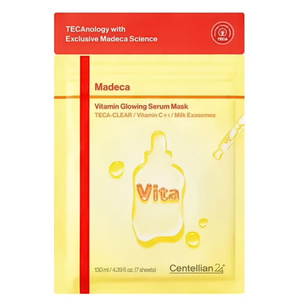 Madeca Vitamin Glowing Serum Mask [7 Sheets]