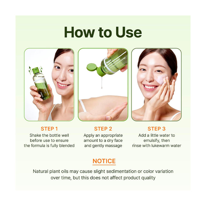 Madeca Matcha Pore Cleansing Oil