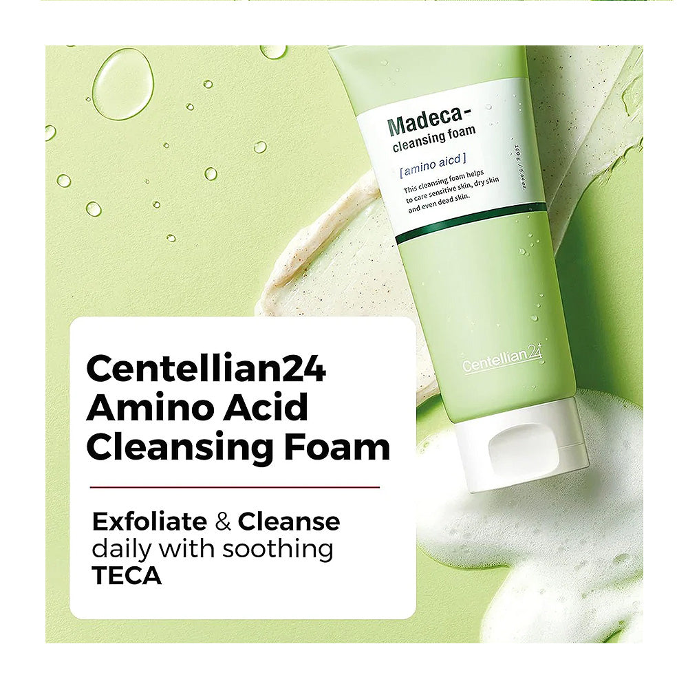 CENTELLIAN24 Madeca Amino Acid Cleansing Foam - Peaches&Creme Shop Korean Skincare Malta