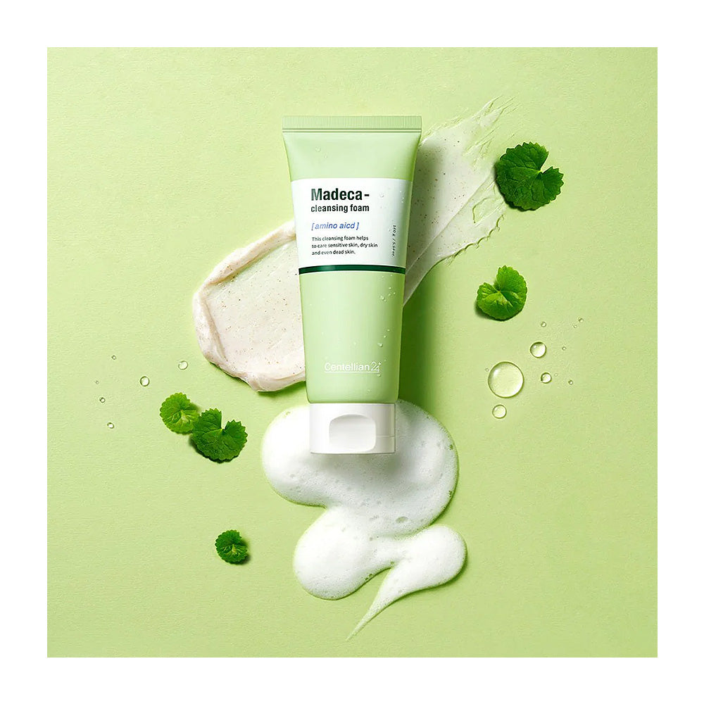 CENTELLIAN24 Madeca Amino Acid Cleansing Foam - Peaches&Creme Shop Korean Skincare Malta