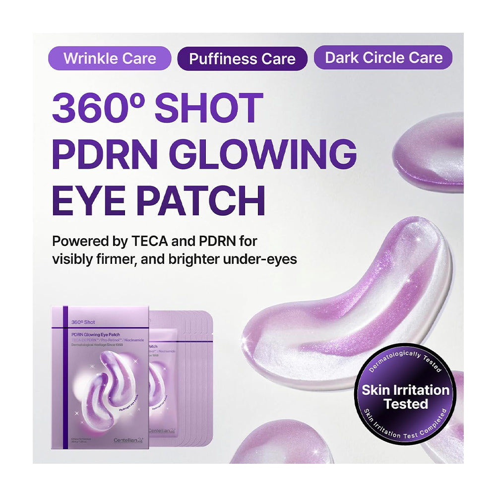 CENTELLIAN24 360º Shot PDRN Glowing Eye Patch - Peaches&amp;Creme Shop Korean Skincare Malta