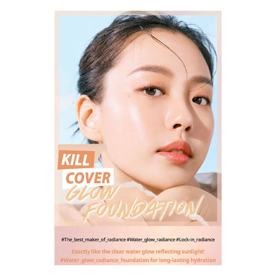 CLIO Kill Cover Glow Foundation - Peaches&Creme Shop Korean Skincare Malta