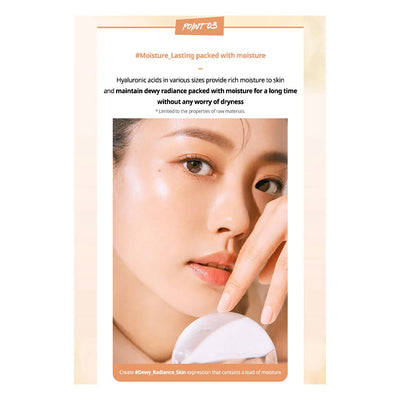 CLIO Kill Cover Glow Foundation - Peaches&Creme Shop Korean Skincare Malta