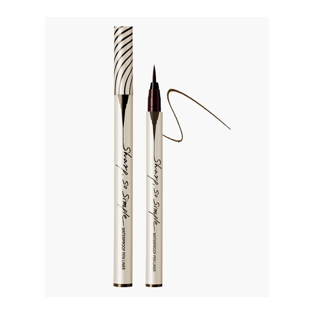 CLIO Sharp So Simple Waterproof Pen Liner - Peaches&Creme Shop Korean Skincare Malta