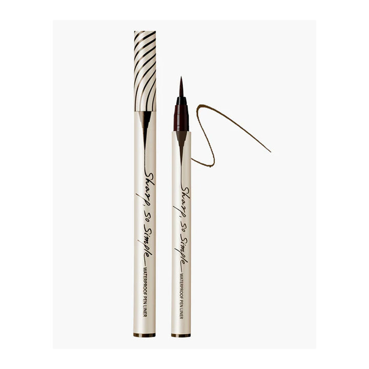 CLIO Sharp So Simple Waterproof Pen Liner - Peaches&Creme Shop Korean Skincare Malta