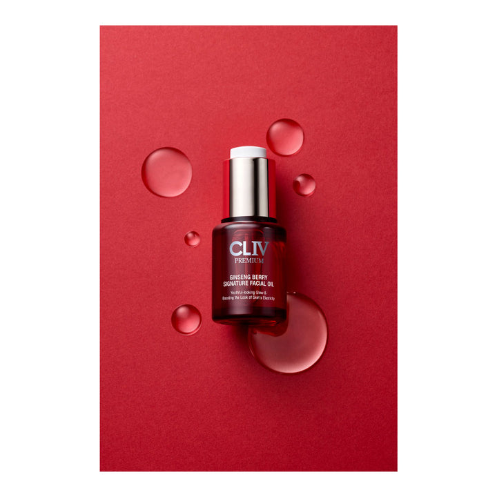 CLIV Ginseng Berry Signature Facial Oil - Peaches&Creme Shop Korean Skincare Malta