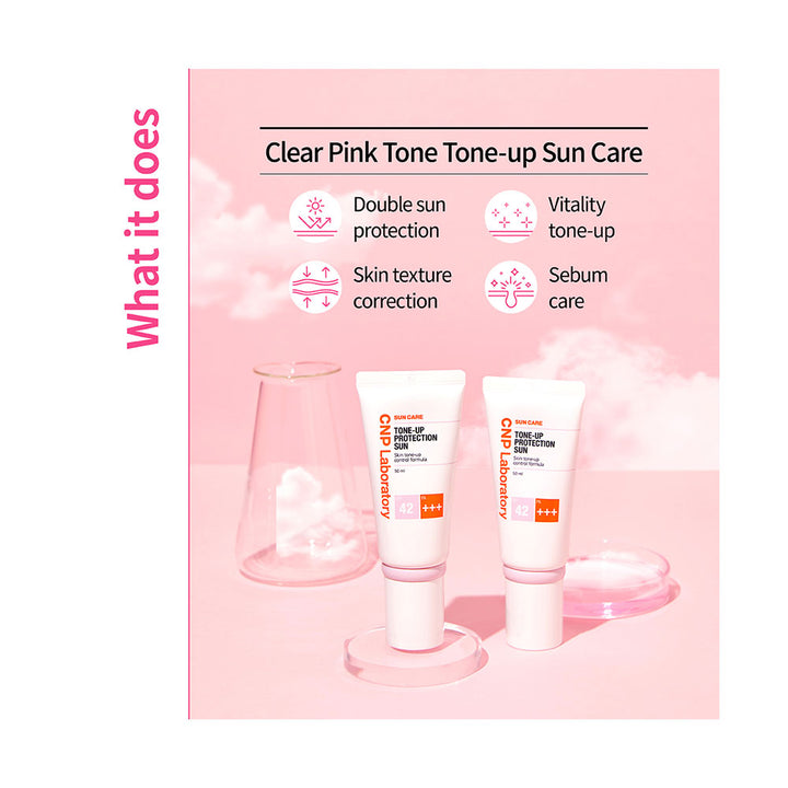 CNP LABORATORY Tone-Up Protection Sun - Peaches&Creme Shop Korean Skincare Malta