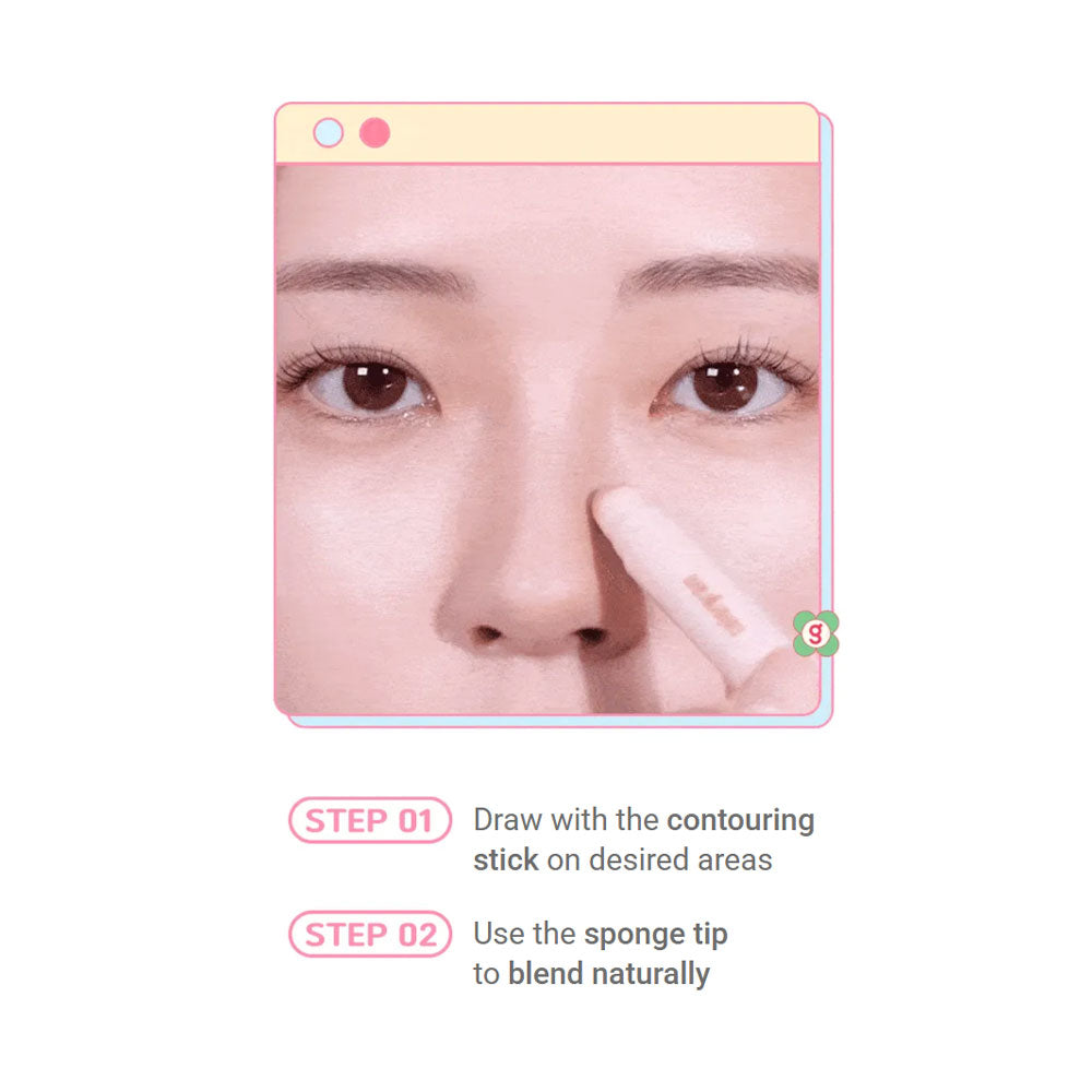 COLORGRAM Re-Forming Contour Stick - Peaches&Creme Shop Korean Skincare Malta