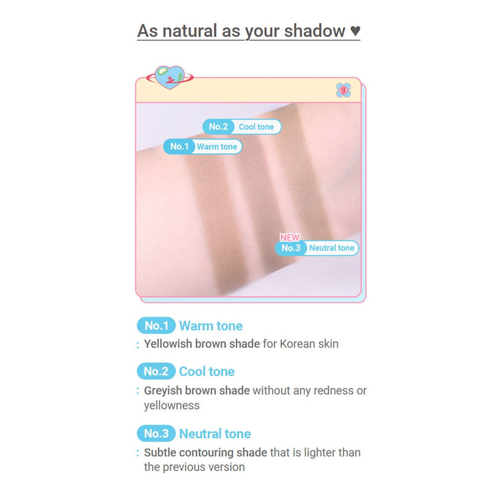 COLORGRAM Re-Forming Contour Stick - Peaches&Creme Shop Korean Skincare Malta