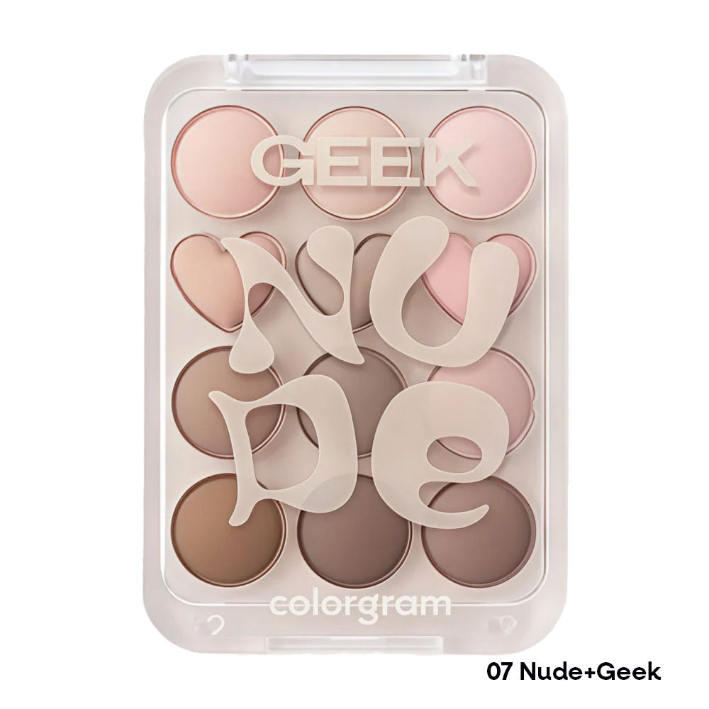 COLORGRAM Pin Point Eyeshadow Palette - Peaches&Creme Shop Korean Skincare Malta