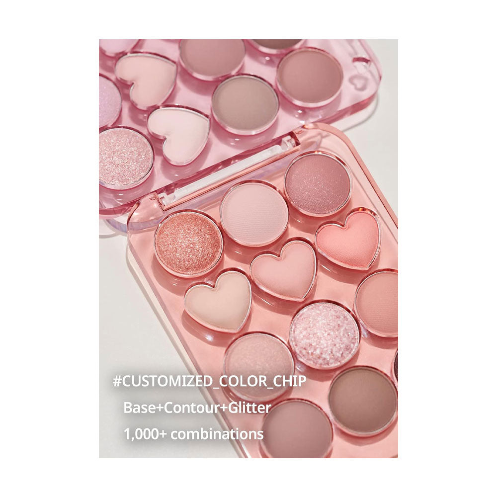 COLORGRAM Pin Point Eyeshadow Palette - Peaches&Creme Shop Korean Skincare Malta