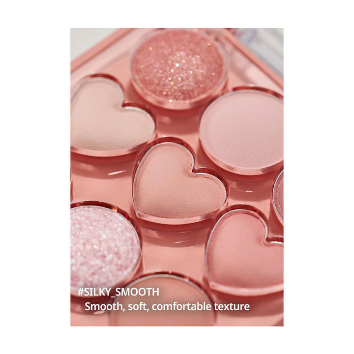 COLORGRAM Pin Point Eyeshadow Palette - Peaches&Creme Shop Korean Skincare Malta