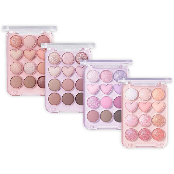 COLORGRAM Pin Point Eyeshadow Palette - Peaches&Creme Shop Korean Skincare Malta