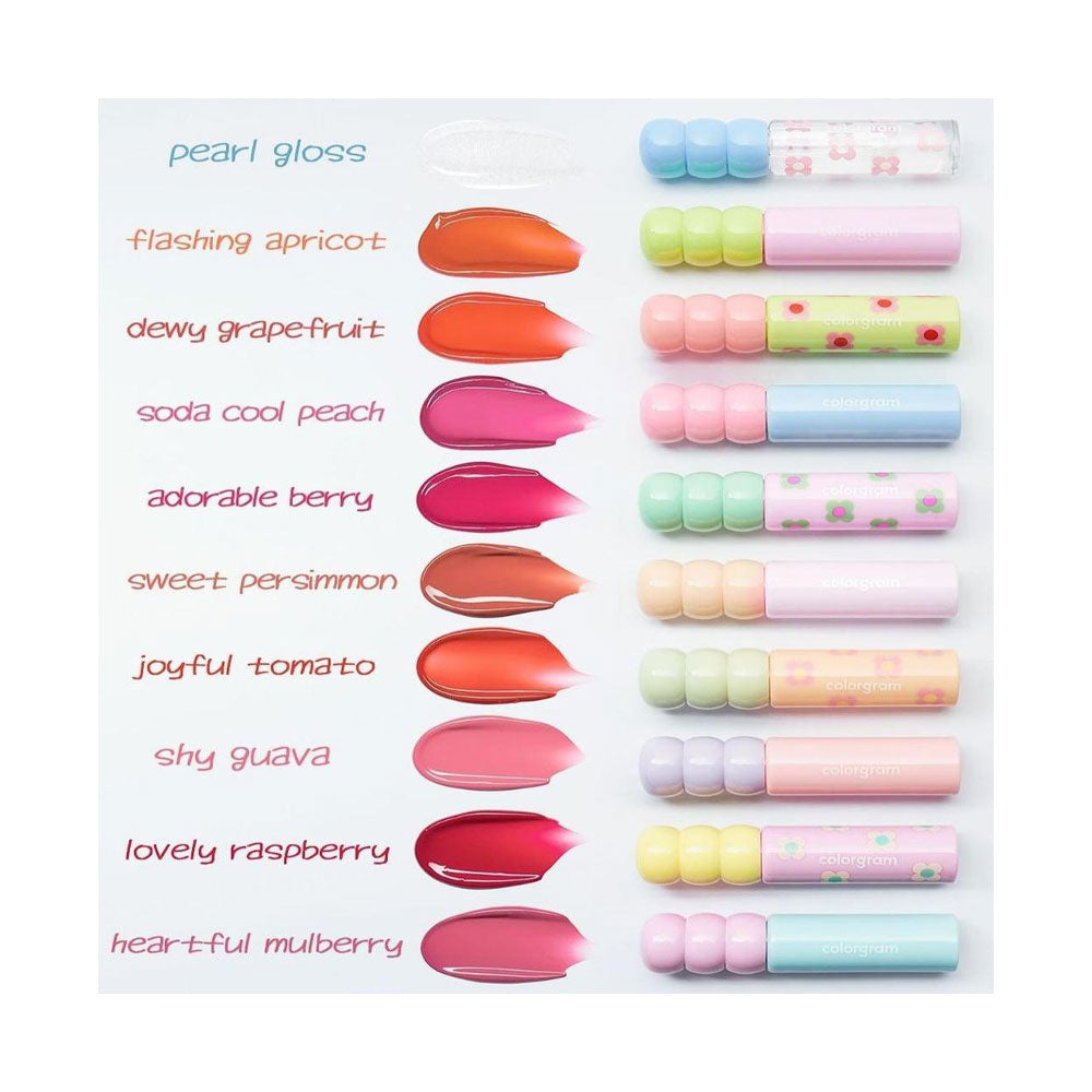 COLORGRAM Fruity Glass Tint - Peaches&Creme Shop Korean Skincare Malta