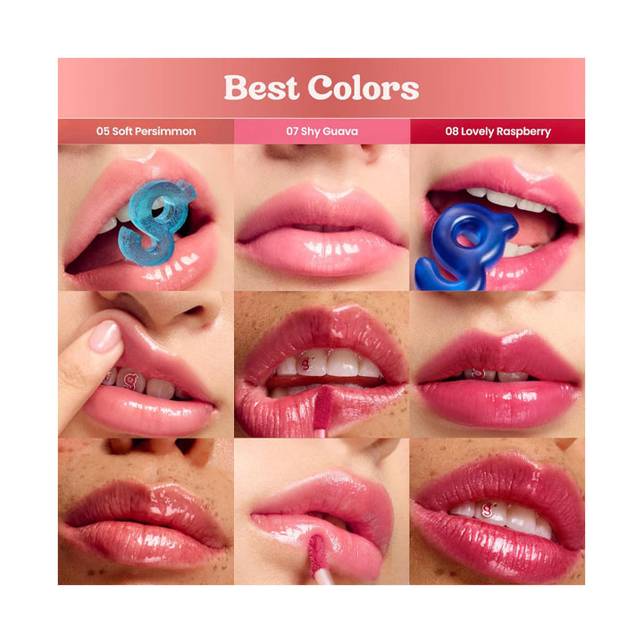 COLORGRAM Fruity Glass Tint - Peaches&Creme Shop Korean Skincare Malta