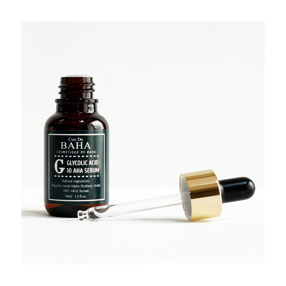 COS DE BAHA G Glycolic Acid 10 AHA Serum - Peaches&Creme Shop Korean Skincare Malta