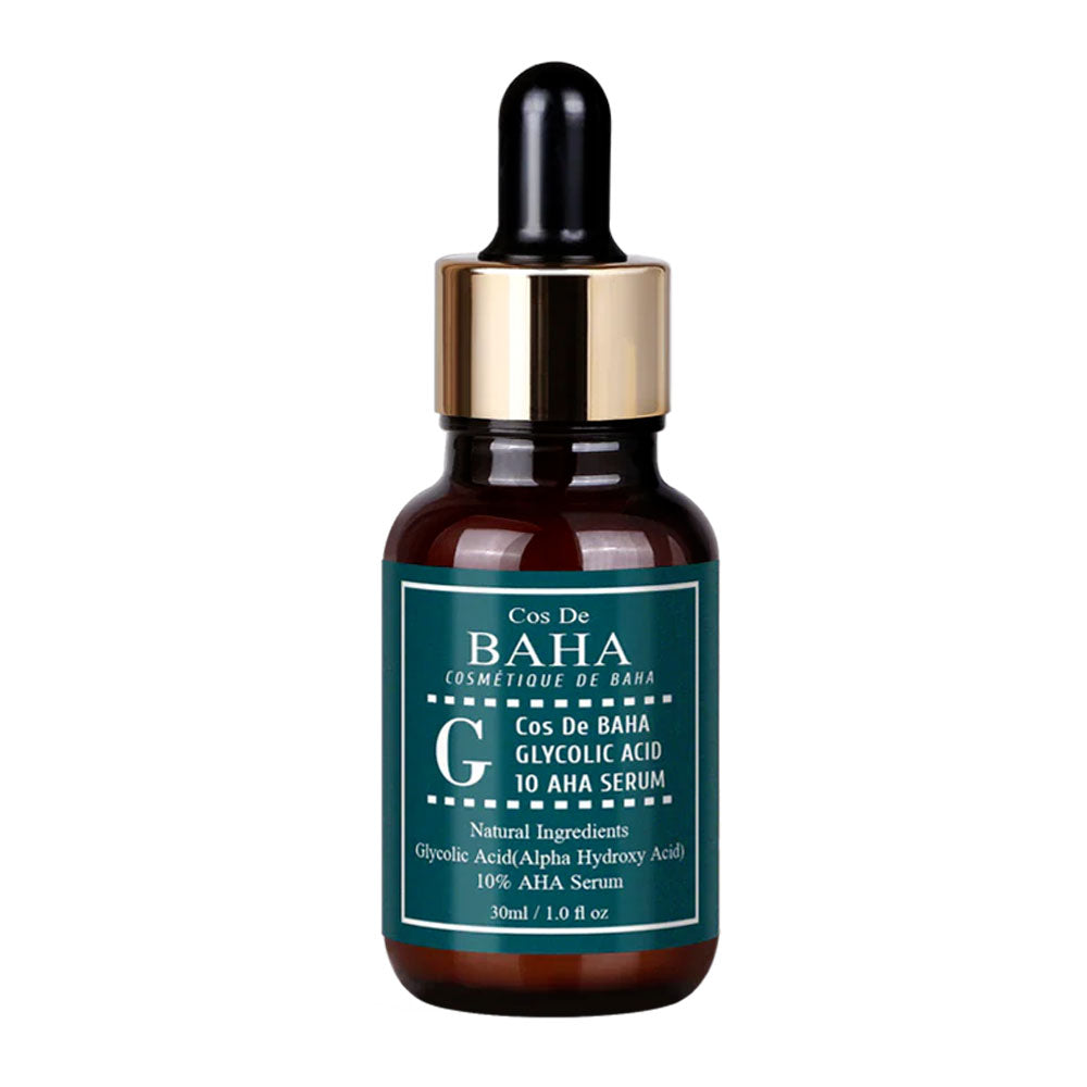 COS DE BAHA G Glycolic Acid 10 AHA Serum - Peaches&Creme Shop Korean Skincare Malta
