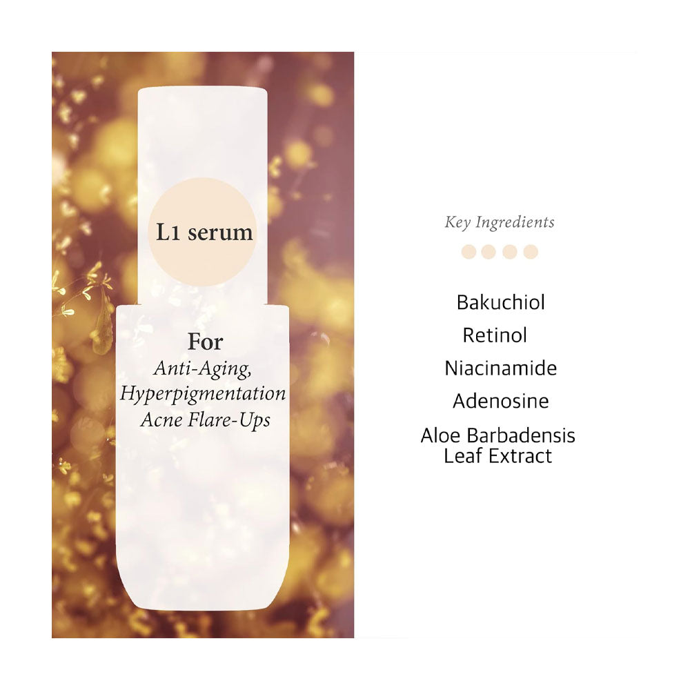 COS DE BAHA L1 Level 1 Bakuchiol 2 Retinol 0.15 Serum - Peaches&Creme Shop Korean Skincare Malta