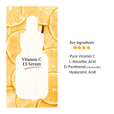 COS DE BAHA VA Vitamin C 15 Serum - Peaches&Creme Shop Korean Skincare Malta