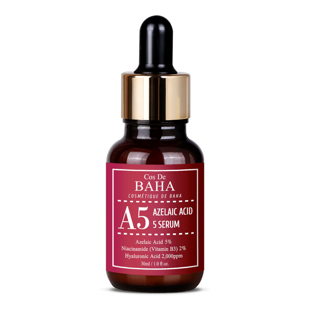 COS DE BAHA A5 Azelaic Acid 5 Serum - Peaches&Creme Shop Korean Skincare Malta