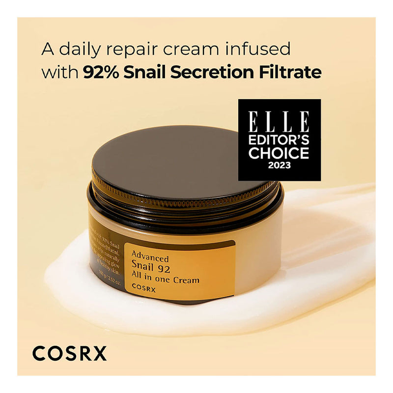 COSRX Advanced Snail 92 All in one Cream - Peaches&Creme Shop Korean Skincare Malta