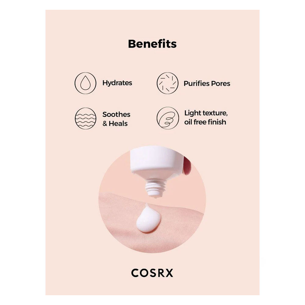COSRX AC Collection Lightweight Soothing Moisturizer - Peaches&Creme Shop Korean Skincare Malta