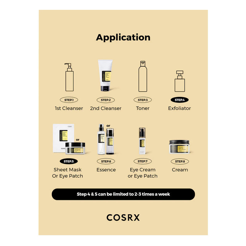 COSRX Advanced Snail 96 Mucin Power Essence - Peaches&Creme Shop Korean Skincare Malta