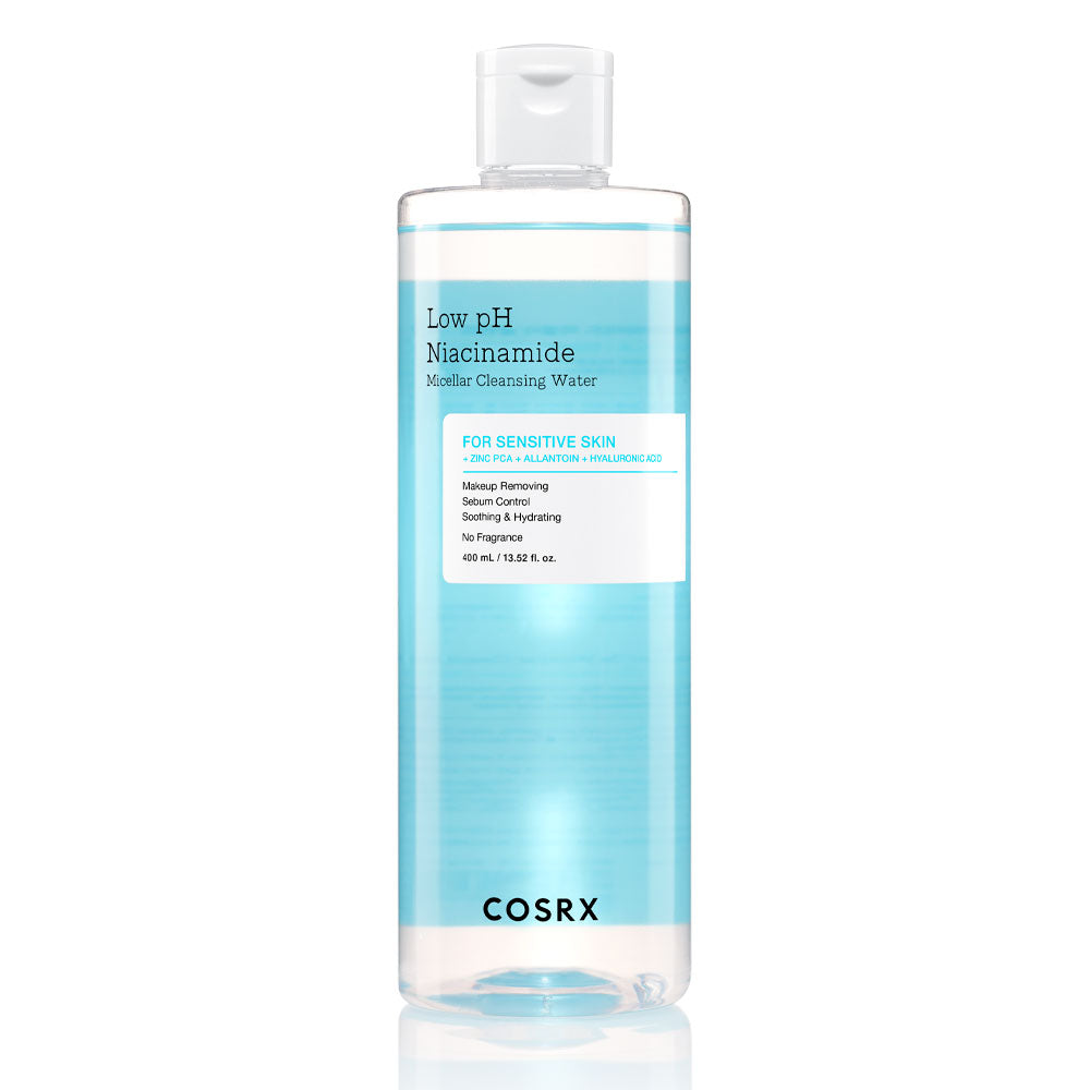 COSRX Low pH Niacinamide Micellar Cleansing Water - Peaches&Creme Shop Korean Skincare Malta