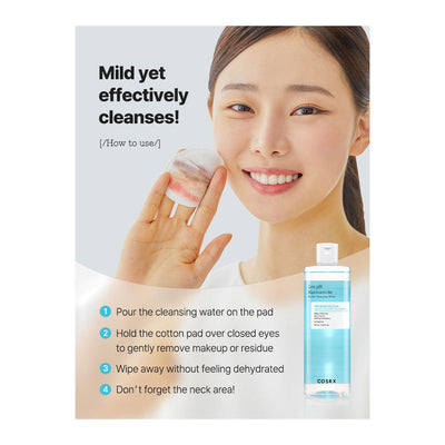 COSRX Low pH Niacinamide Micellar Cleansing Water - Peaches&Creme Shop Korean Skincare Malta