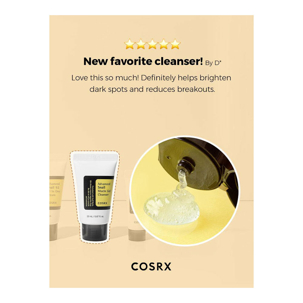 COSRX ALL ABOUT SNAIL KIT 4-step - Peaches&Creme Shop Korean Skincare Malta