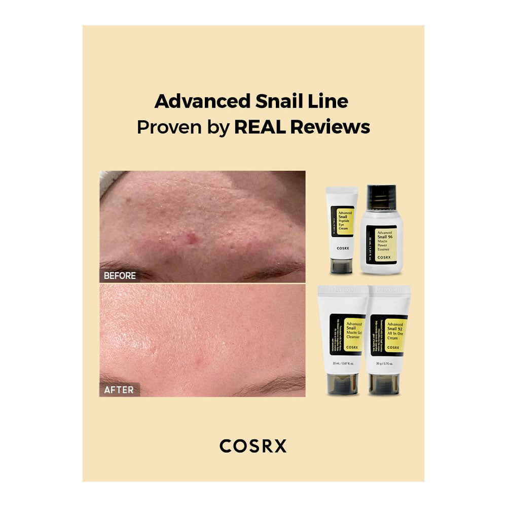 COSRX ALL ABOUT SNAIL KIT 4-step - Peaches&Creme Shop Korean Skincare Malta