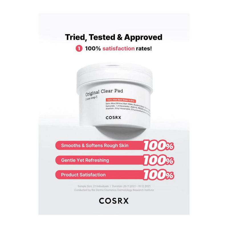 COSRX One Step Original Clear Pad - Peaches&Creme Shop Korean Skincare Malta
