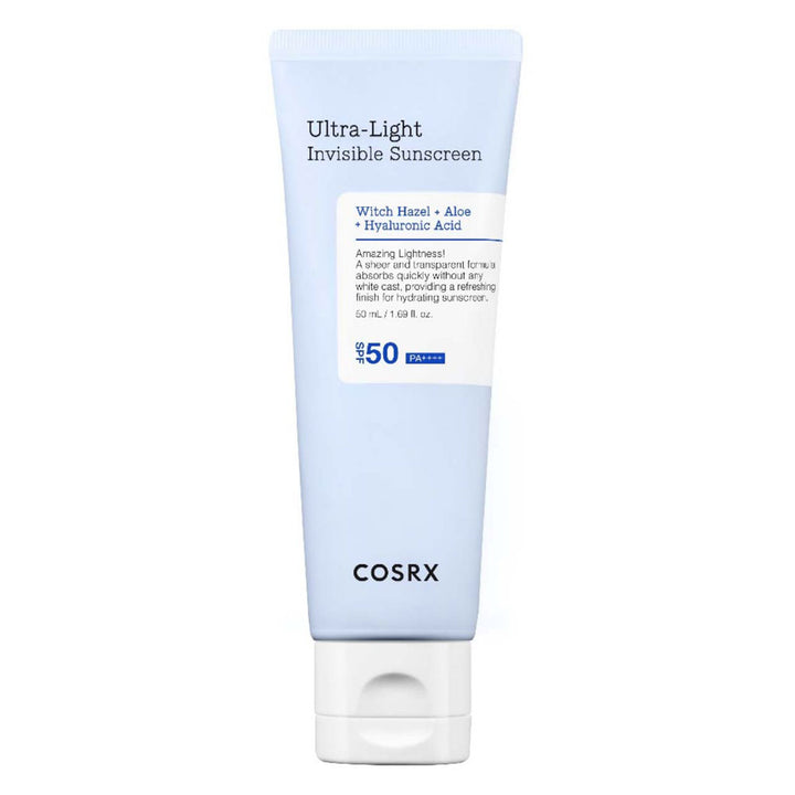 COSRX Ultra-Light Invisible Sunscreen - Peaches&Creme Shop Korean Skincare Malta