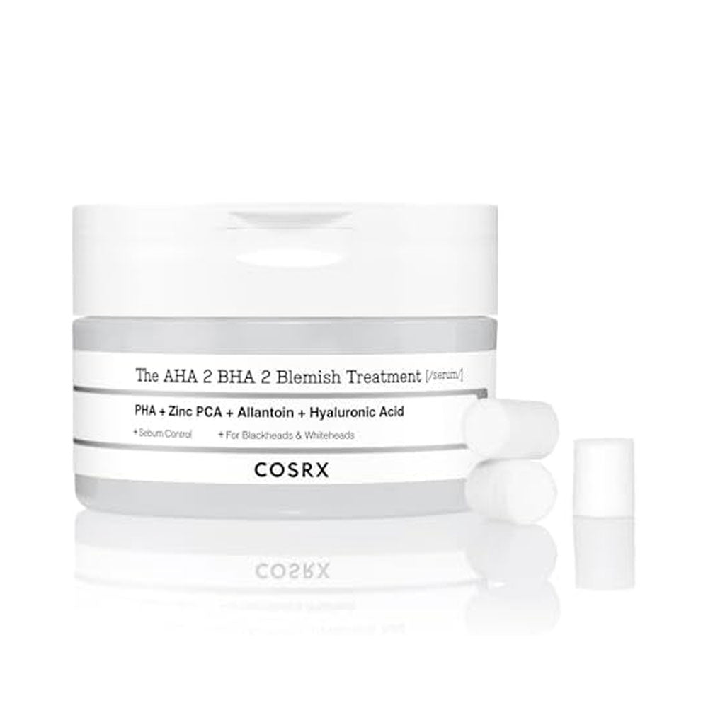 COSRX The AHA 2 BHA 2 Blemish Treatment Serum - Peaches&Creme Shop Korean Skincare Malta