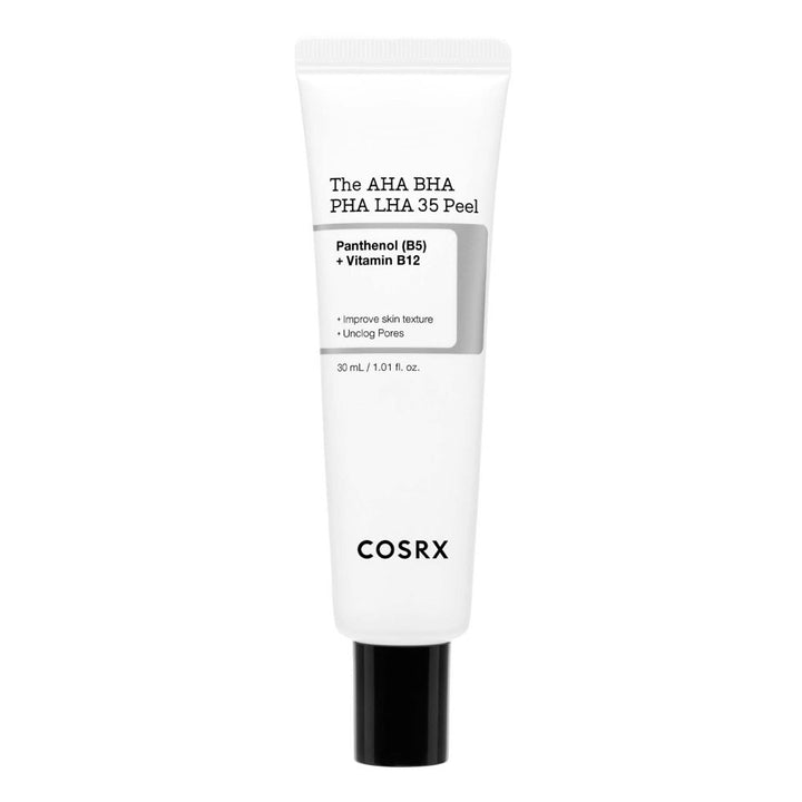 COSRX The AHA BHA PHA LHA 35 Peel - Peaches&Creme Shop Korean Skincare Malta