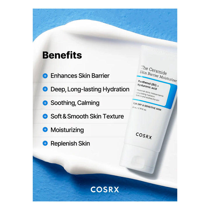 COSRX The Ceramide Skin Barrier Moisturizer - Peaches&Creme Shop Korean Skincare Malta