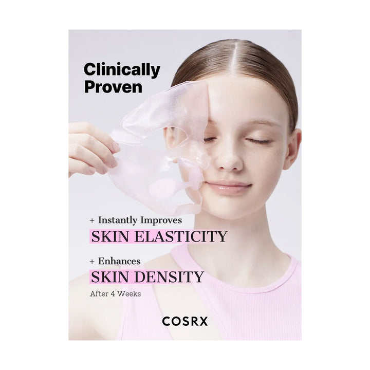 COSRX The Peptide Collagen Lifting Glow Hydrogel Mask - Peaches&Creme Shop Korean Skincare Malta