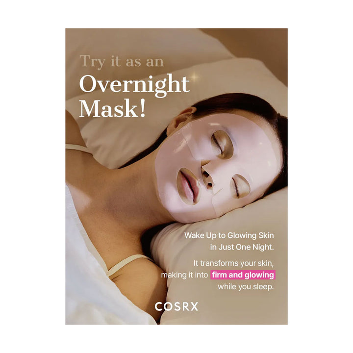 COSRX The Peptide Collagen Lifting Glow Hydrogel Mask - Peaches&Creme Shop Korean Skincare Malta