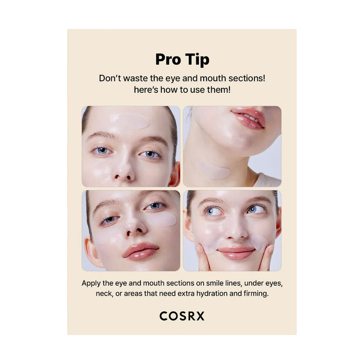 COSRX The Alpha-Arbutin Discoloration Care Hydrogel Mask - Peaches&Creme Shop Korean Skincare Malta