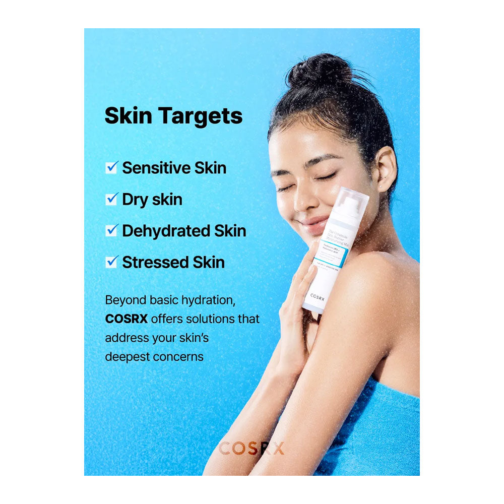 COSRX The Ceramide Skin Barrier Moisturizing Mist - Peaches&Creme Shop Korean Skincare Malta