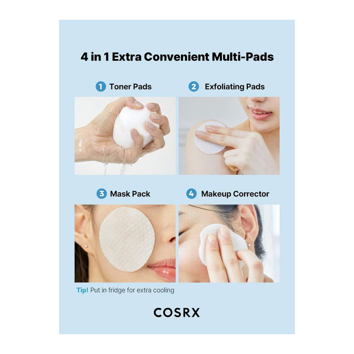 COSRX One Step Moisture Up Pad - Peaches&Creme Shop Korean Skincare Malta