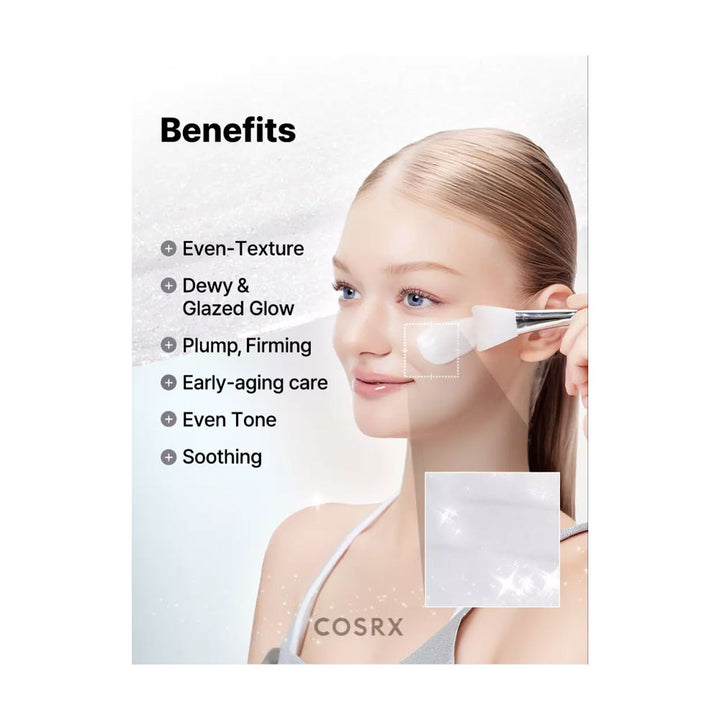 COSRX PDRN EXOSOME Skinplaning Glaze Mask - Peaches&Creme Shop Korean Skincare Malta