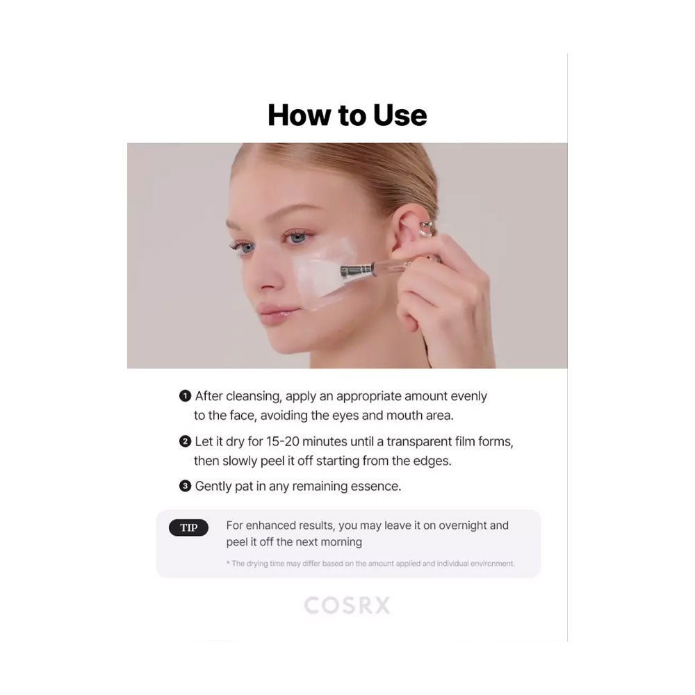 COSRX PDRN EXOSOME Skinplaning Glaze Mask - Peaches&Creme Shop Korean Skincare Malta