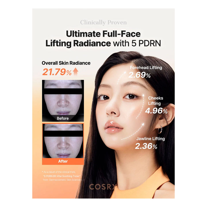 COSRX 5 PDRN B5 Vital Soothing Toner - Peaches&Creme Shop Korean Skincare Malta