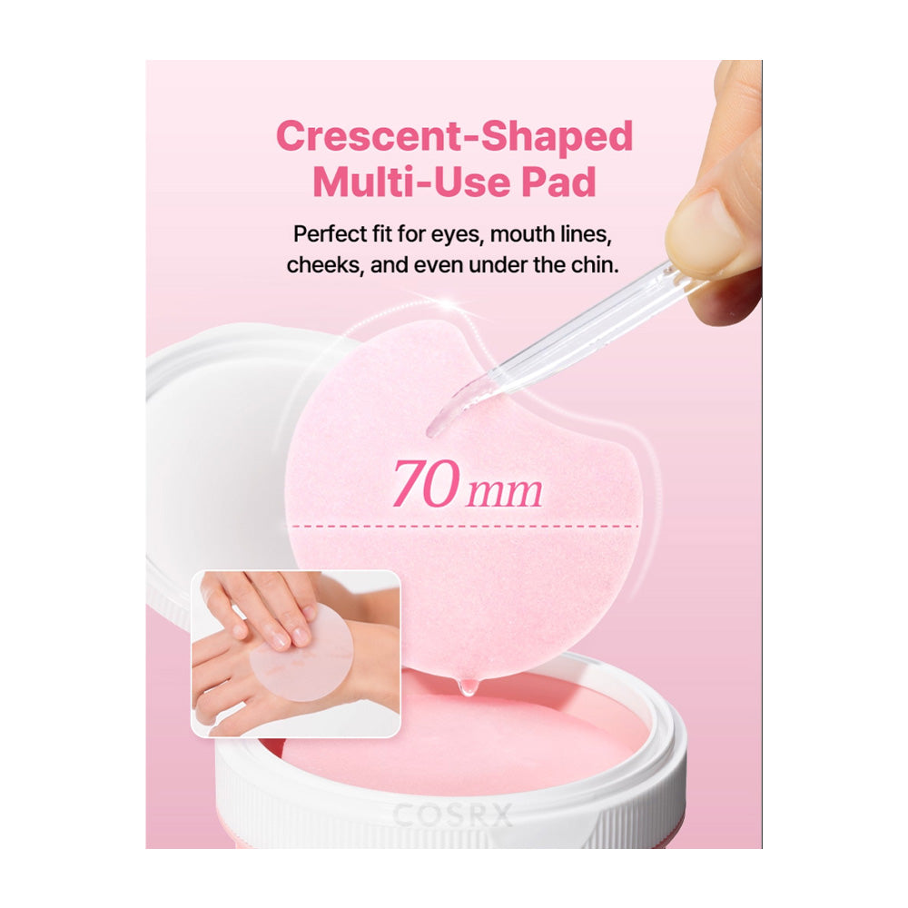 COSRX One Step Original Peptide Collagen Lifting Glow Pad - Peaches&Creme Shop Korean Skincare Malta