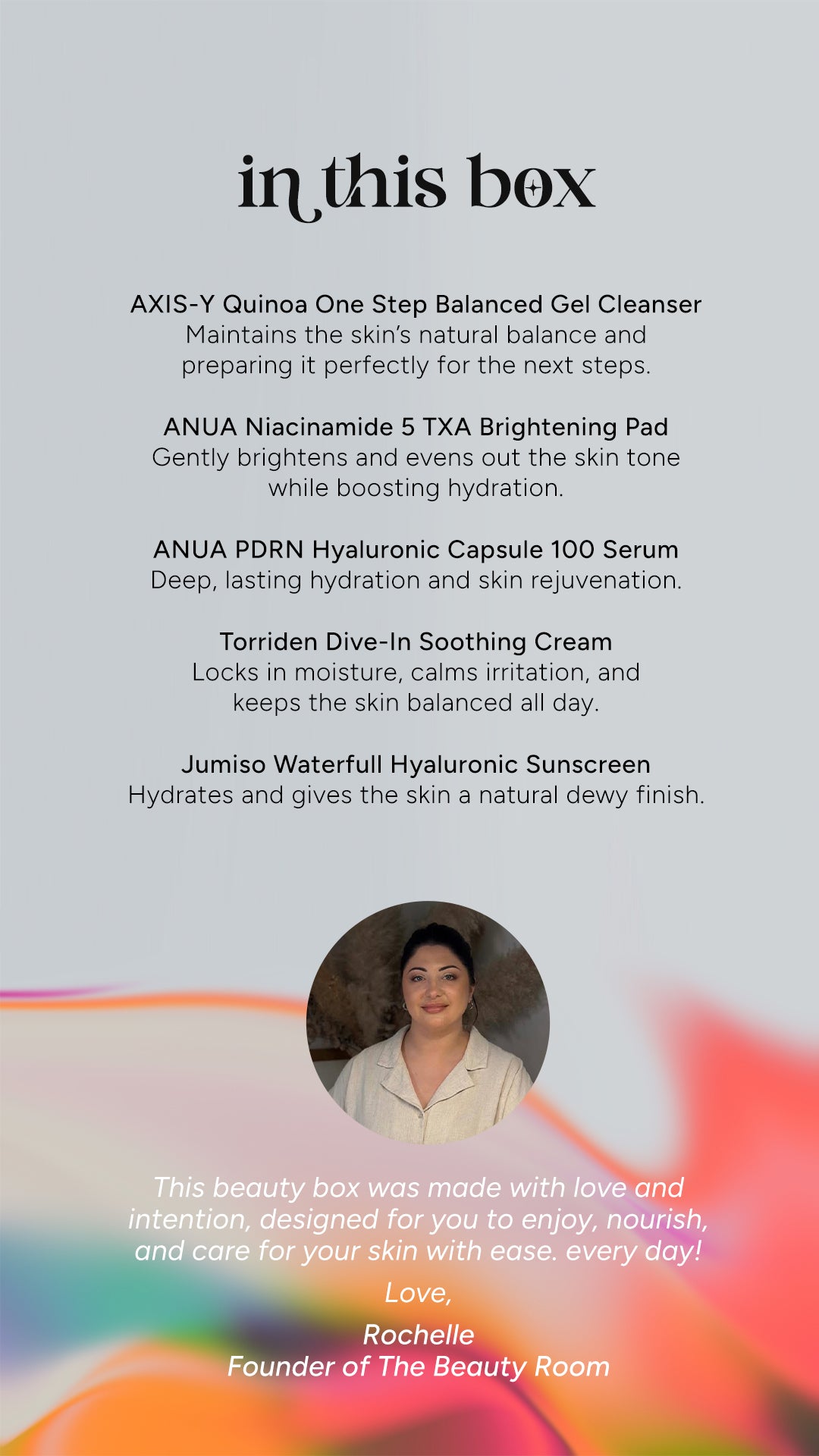 The Glow & Hydrate Edit Skincare Set - Peaches&Creme Shop Korean Skincare Malta