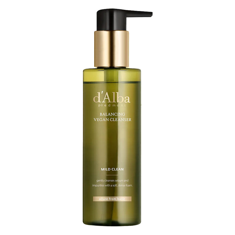 d'ALBA Mild Skin Balancing Vegan Cleanser - Peaches&Creme Shop Korean Skincare Malta