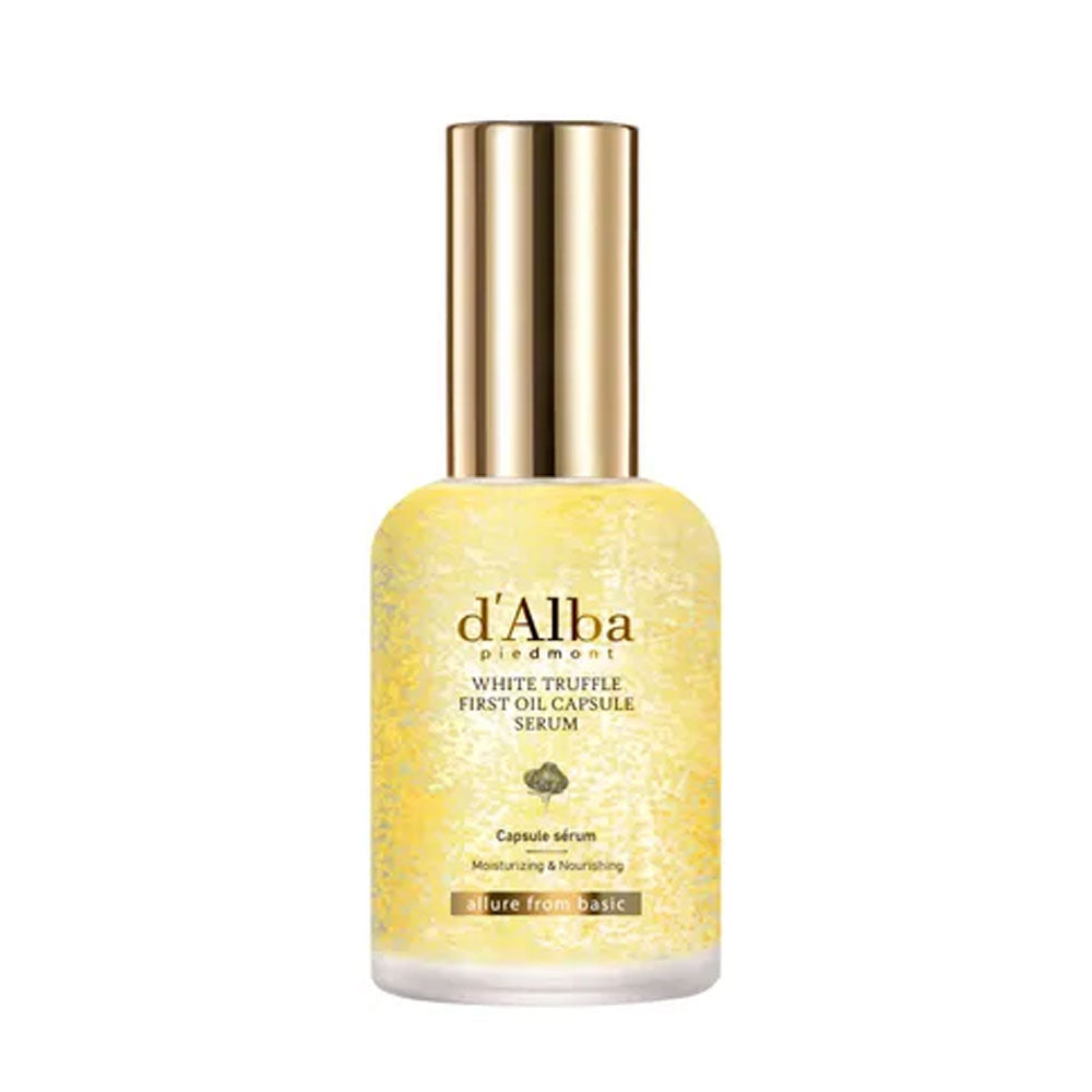 d'ALBA White Truffle First Oil Capsule Serum - Peaches&Creme Shop Korean Skincare Malta