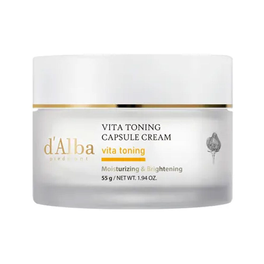 d'ALBA Vita Toning Capsule Cream - Peaches&Creme Shop Korean Skincare Malta